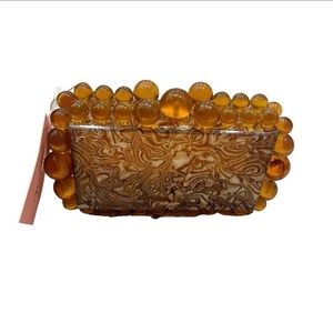 COPY - Brown Cult Gaia Clutch